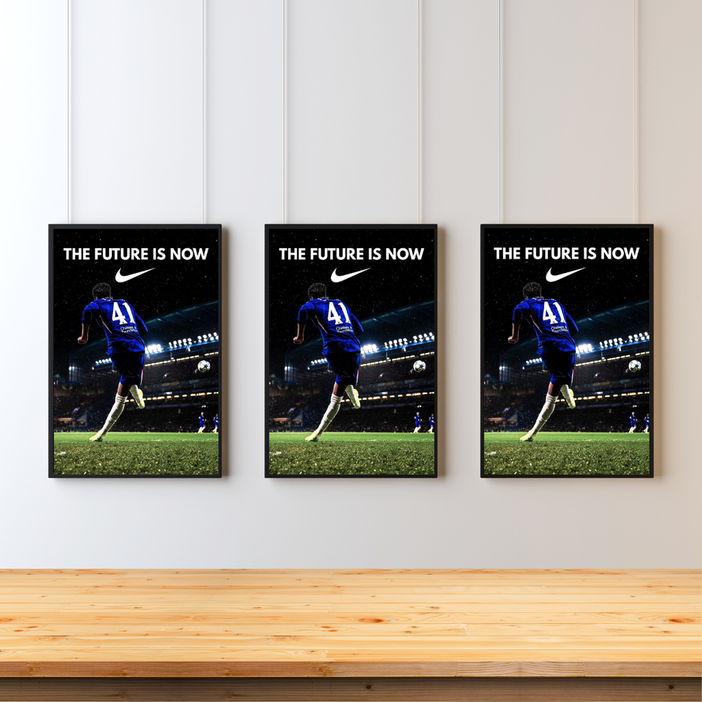 Estevao Chelsea Nike Poster Inspired Printed Picture