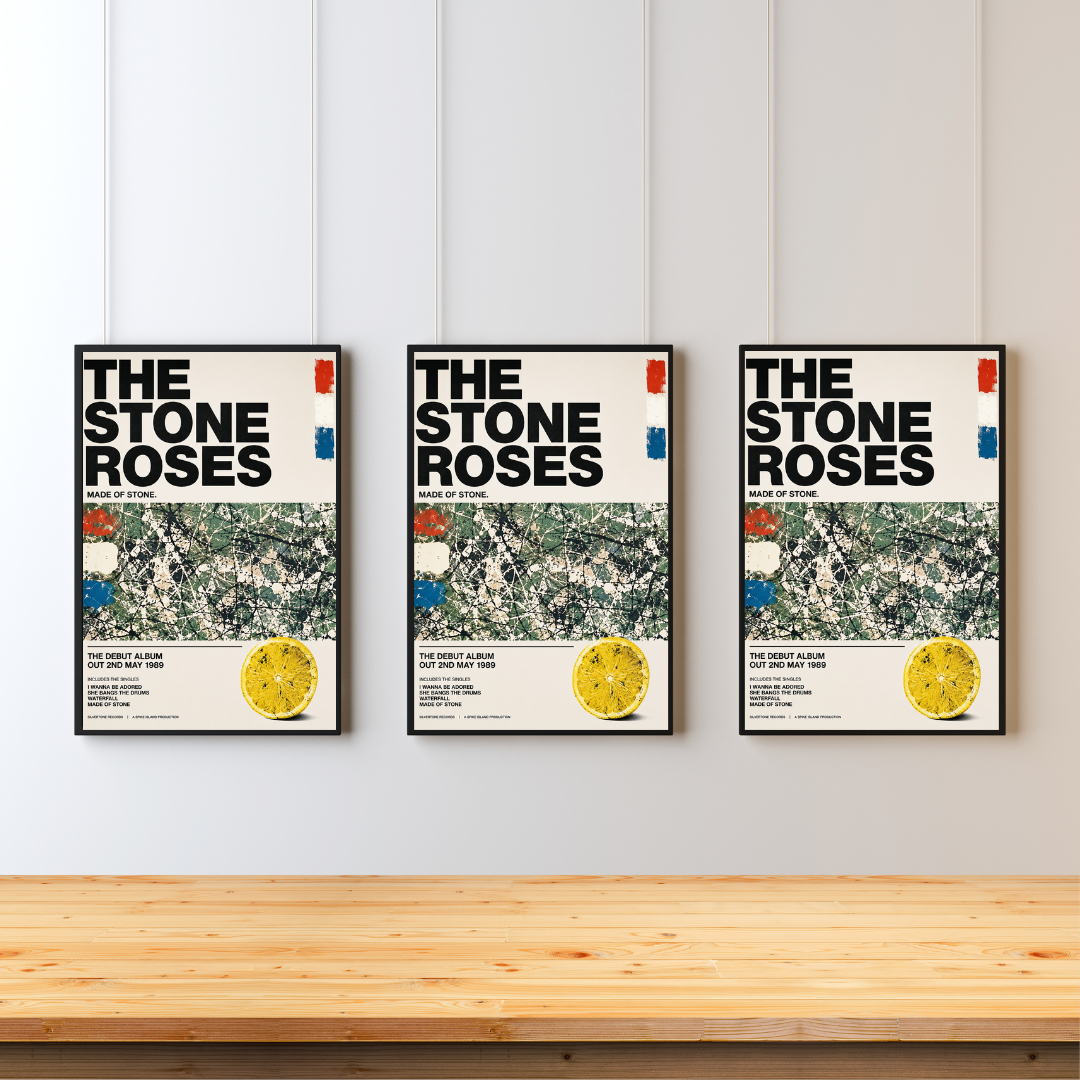 The Stone Roses Inspired Printed Picture