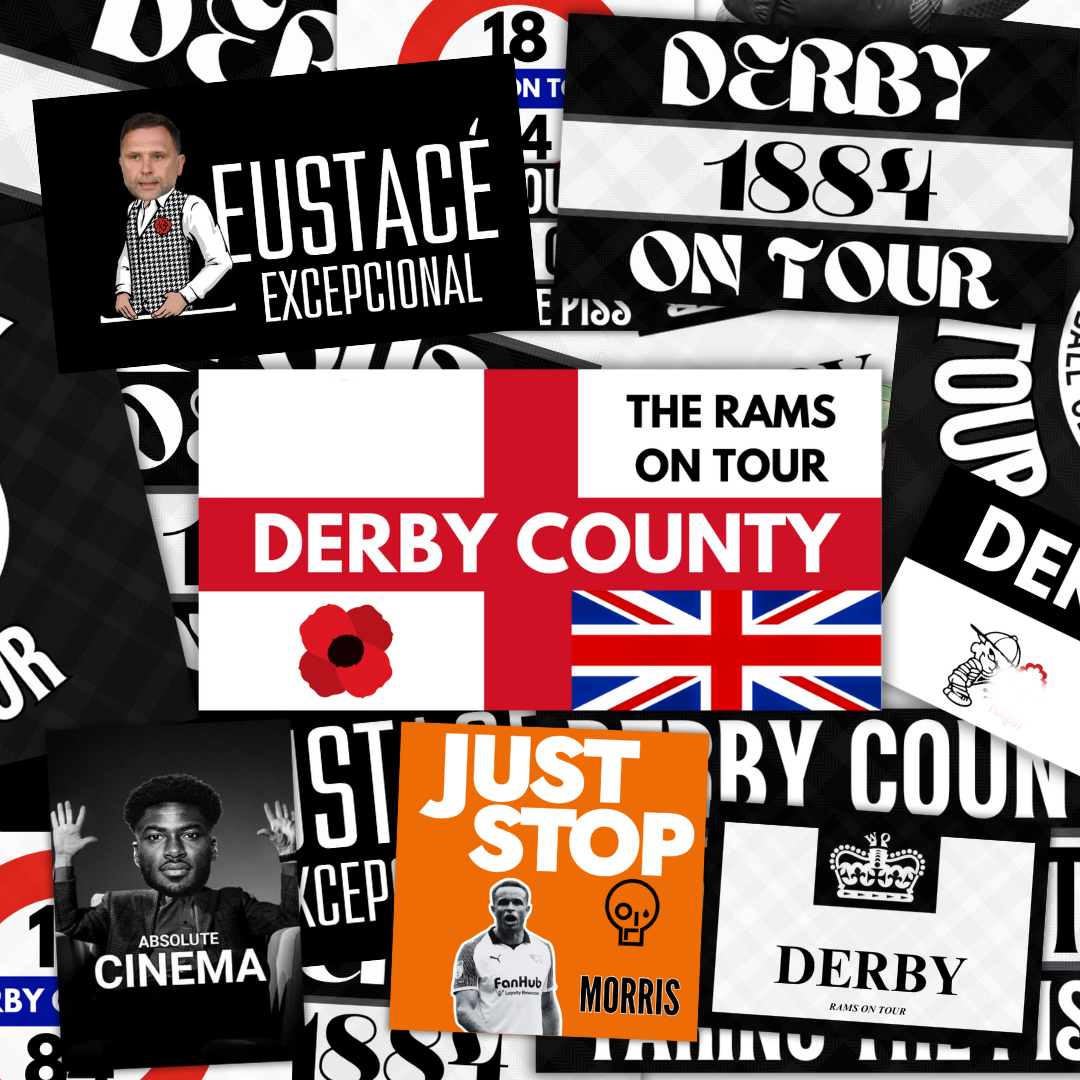 Derby Inspired FAN Football ULTRA Stickers X50