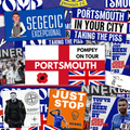 Pompey Inspired FAN Football ULTRA Stickers X50