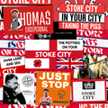 Stoke Inspired FAN Football ULTRA Stickers X50