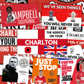 Charlton Inspired FAN Football ULTRA Stickers X50