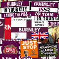 Burnley Inspired FAN Football ULTRA Stickers X50