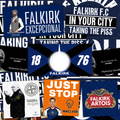 Falkirk Inspired FAN Football ULTRA Stickers X50