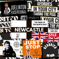 Newcastle Inspired FAN Football ULTRA Stickers X50