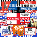 Crystal Palace Inspired FAN Football ULTRA Stickers X50