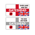 Gateshead Inspired FAN Football ULTRA Stickers X30