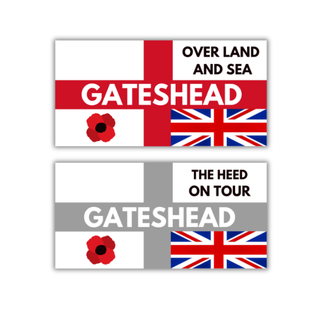 Gateshead Inspired FAN Football ULTRA Stickers X30