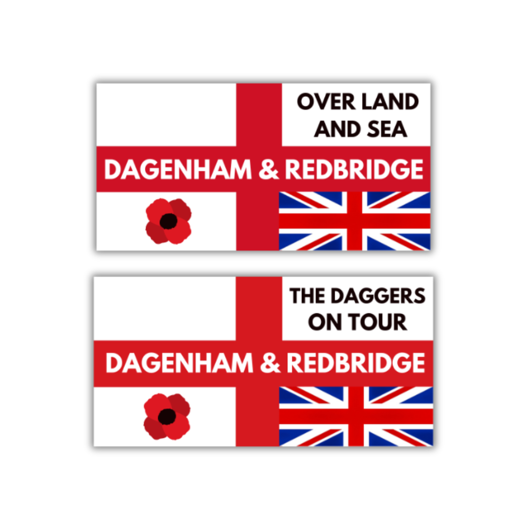 Dag & Red Inspired FAN Football ULTRA Stickers X30