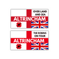 Altrincham Inspired FAN Football ULTRA Stickers X30