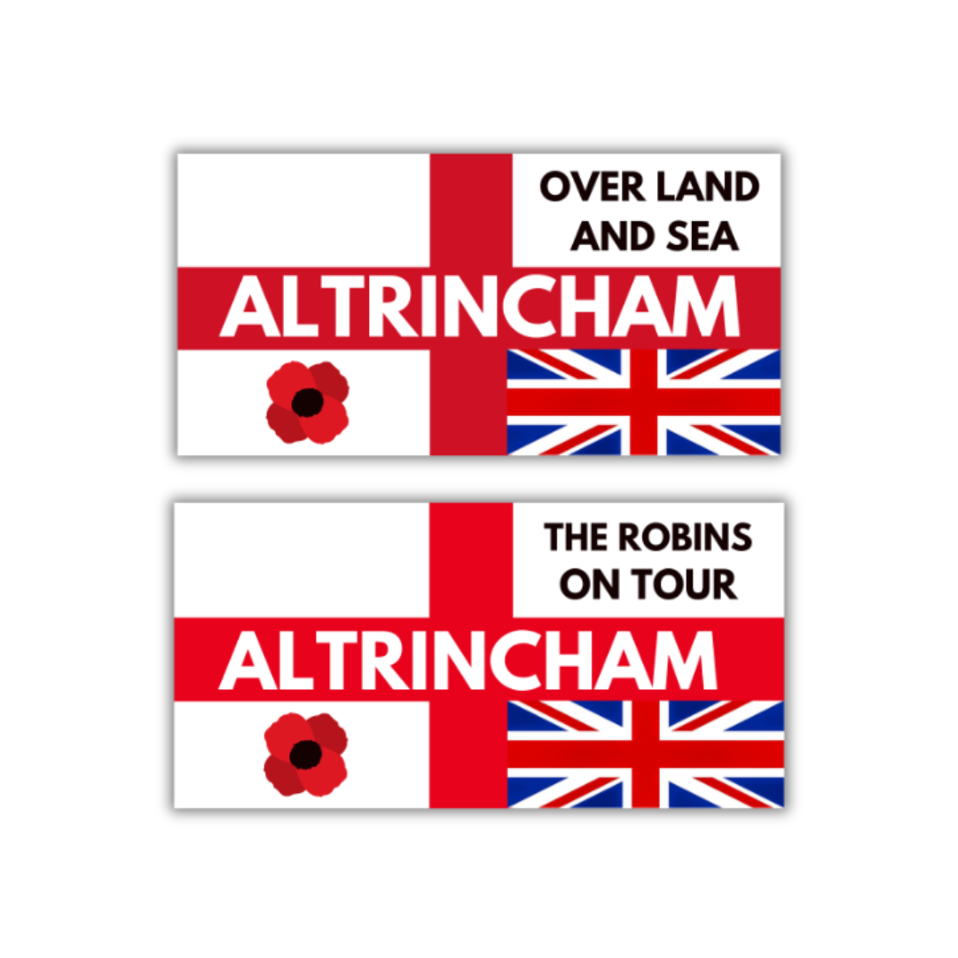 Altrincham Inspired FAN Football ULTRA Stickers X30