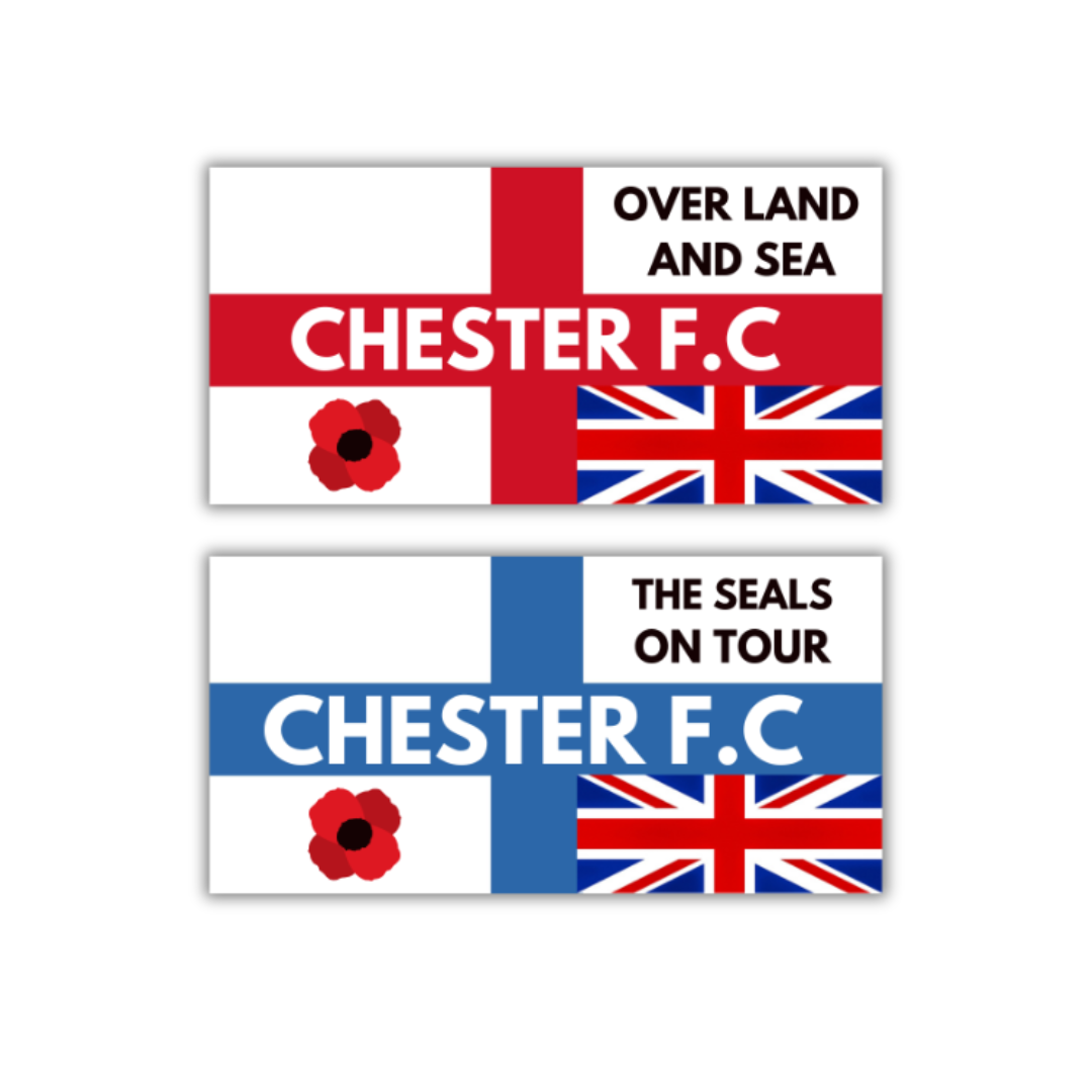 Chester Inspired FAN Football ULTRA Stickers X30