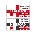 Hereford Inspired FAN Football ULTRA Stickers X30