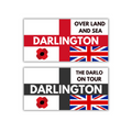 Darlington Inspired FAN Football ULTRA Stickers X30