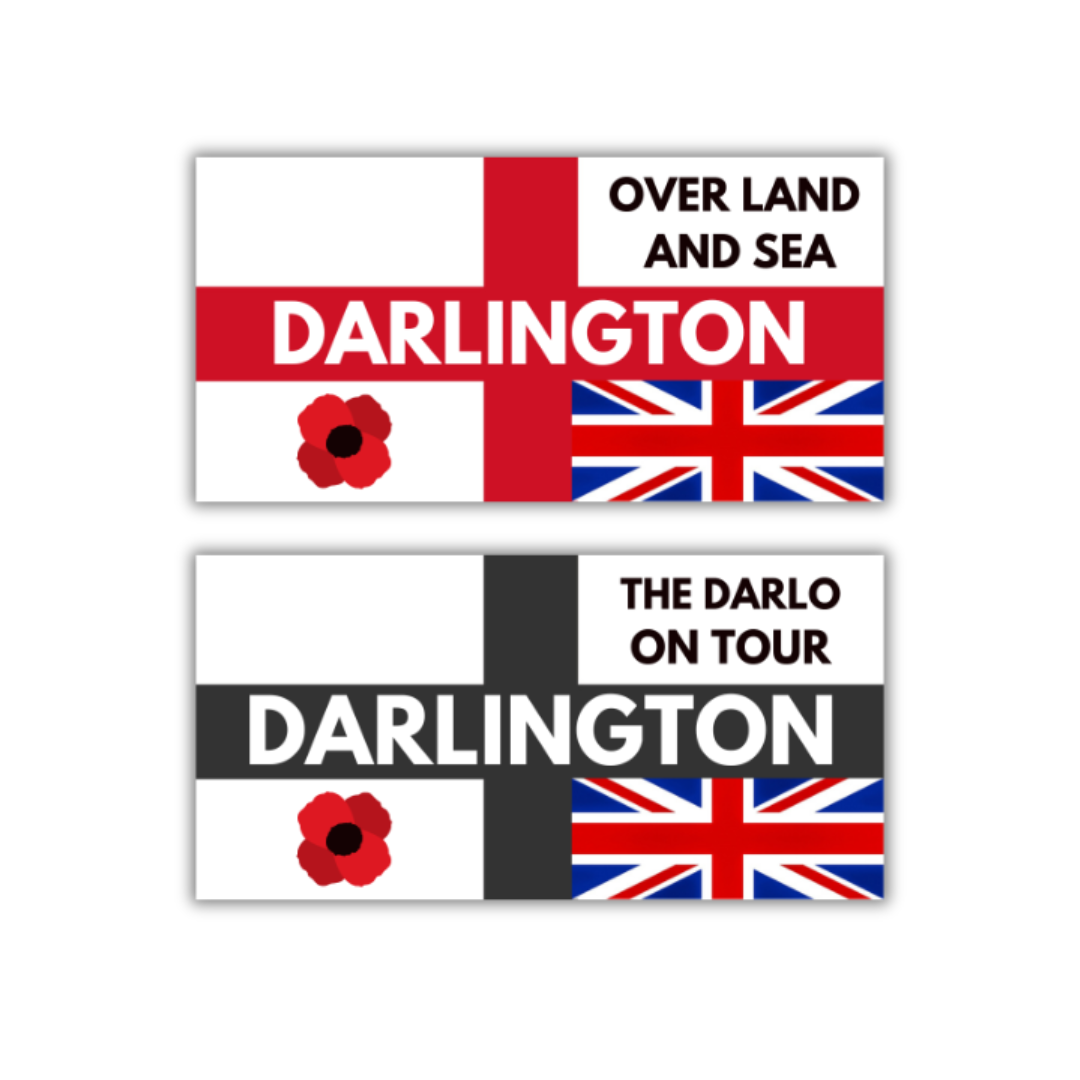 Darlington Inspired FAN Football ULTRA Stickers X30