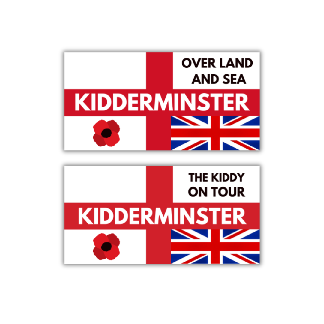 Kidderminster Inspired FAN Football ULTRA Stickers X30