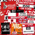 Brentford Inspired FAN Football ULTRA Stickers X50