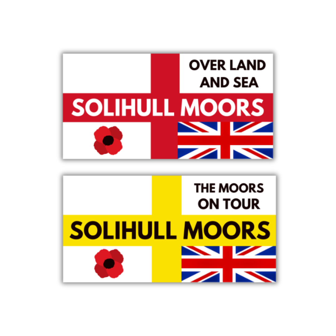 Solihull Moors Inspired FAN Football ULTRA Stickers X30
