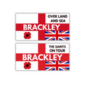 Brackley Inspired FAN Football ULTRA Stickers X30