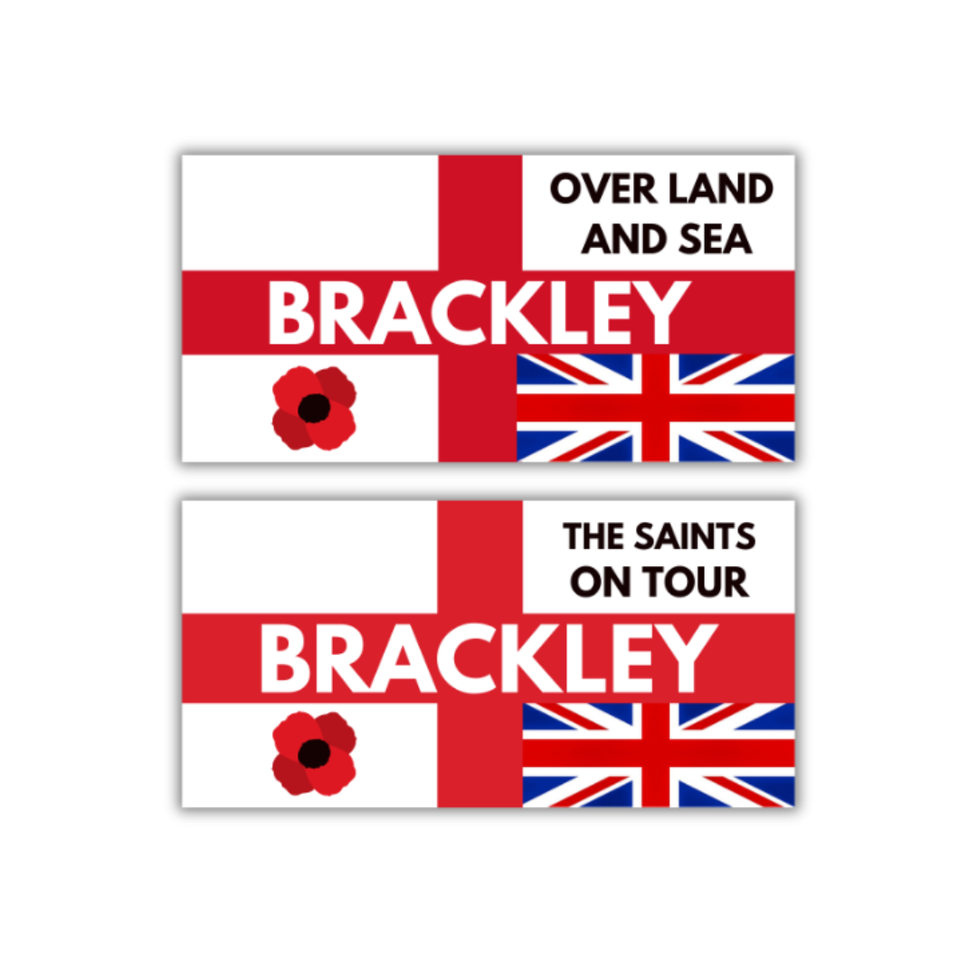 Brackley Inspired FAN Football ULTRA Stickers X30