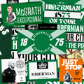 Hibernian Inspired FAN Football ULTRA Stickers X50
