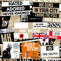 MK Dons Inspired FAN Football ULTRA Stickers X50
