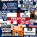 Preston Inspired FAN Football ULTRA Stickers X50