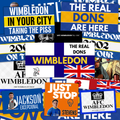 Wimbledon Inspired FAN Football ULTRA Stickers X50