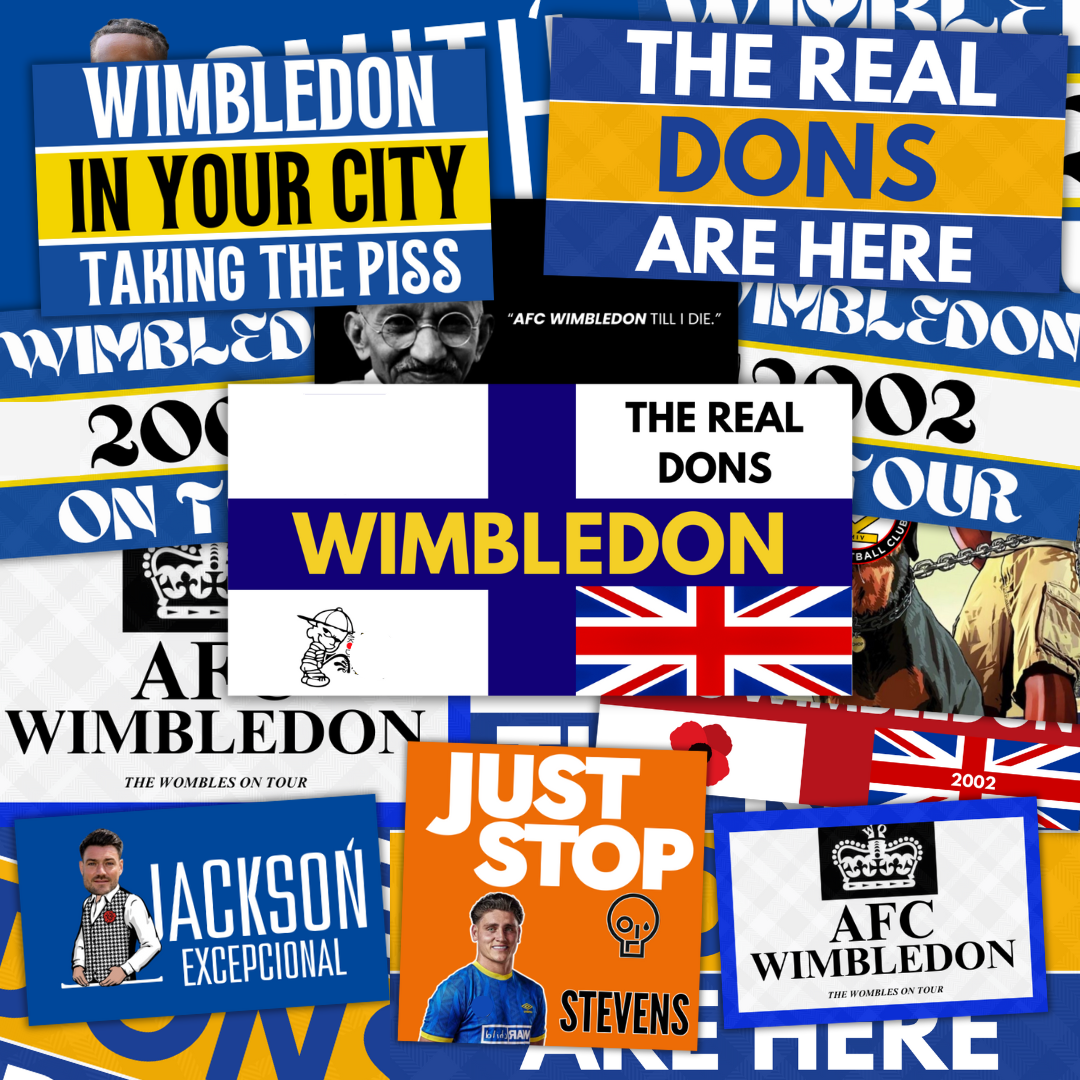 Wimbledon Inspired FAN Football ULTRA Stickers X50