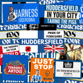 Huddersfield Inspired FAN Football ULTRA Stickers X50