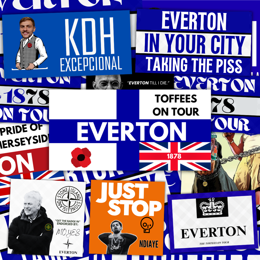 Everton Inspired FAN Football ULTRA Stickers X50