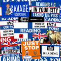 Reading Inspired FAN Football ULTRA Stickers X50