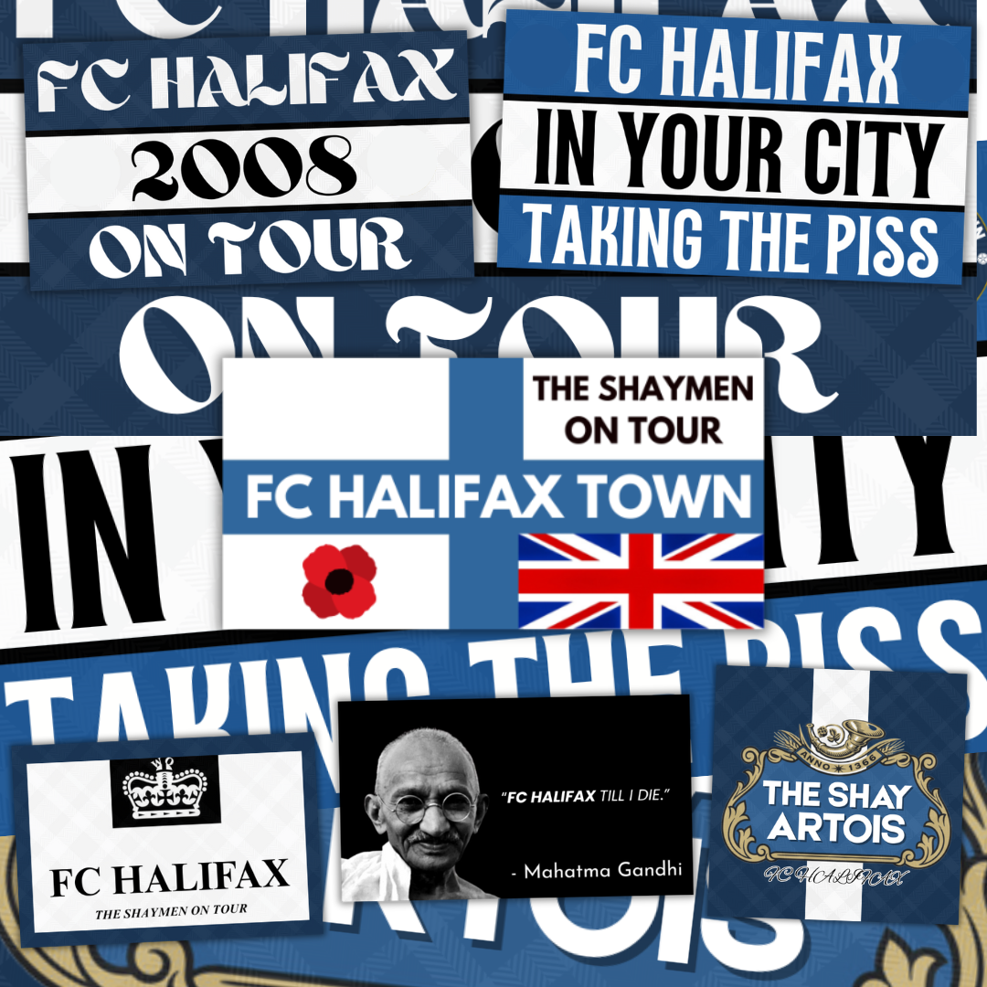 FC Halifax Inspired FAN Football ULTRA Stickers X25