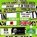 Forest Green Inspired FAN Football ULTRA Stickers X25