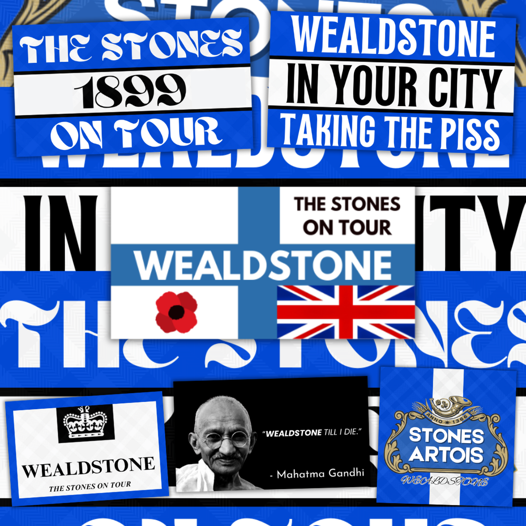 Wealdstone Inspired FAN Football ULTRA Stickers X25