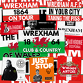 Wrexham Inspired FAN Football ULTRA Stickers X50