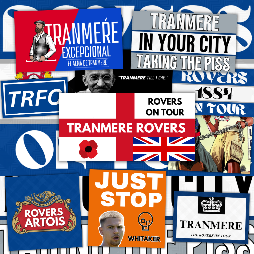 Tranmere Inspired FAN Football ULTRA Stickers X50