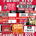 Crewe Inspired FAN Football ULTRA Stickers X50