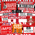 Lincoln Inspired FAN Football ULTRA Stickers X50