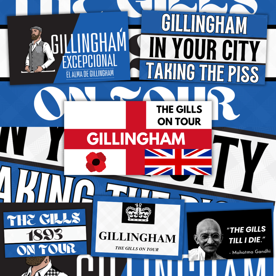 Gillingham Inspired FAN Football ULTRA Stickers X25