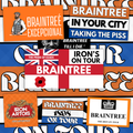 Braintree Inspired FAN Football ULTRA Stickers X25
