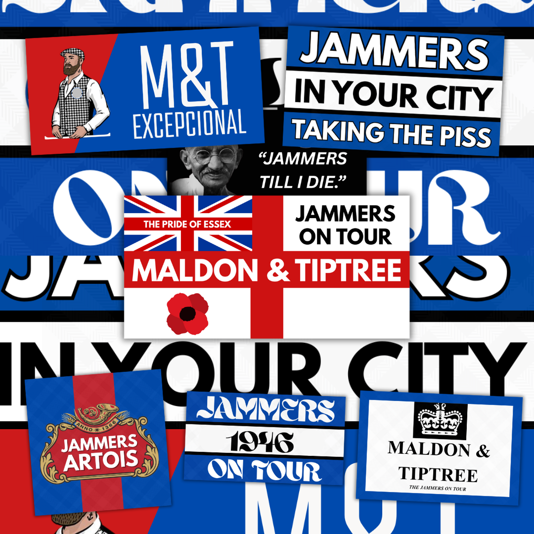 Maldon & Tiptree Inspired FAN Football ULTRA Stickers X25