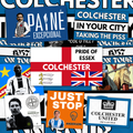Colchester Inspired FAN Football ULTRA Stickers X50