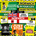 Norwich Inspired FAN Football ULTRA Stickers X50