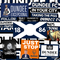 Dundee Inspired FAN Football ULTRA Stickers X50