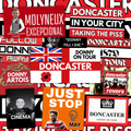 Doncaster Inspired FAN Football ULTRA Stickers X50