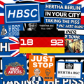 Hertha BSC Inspired FAN Football ULTRA Stickers X50