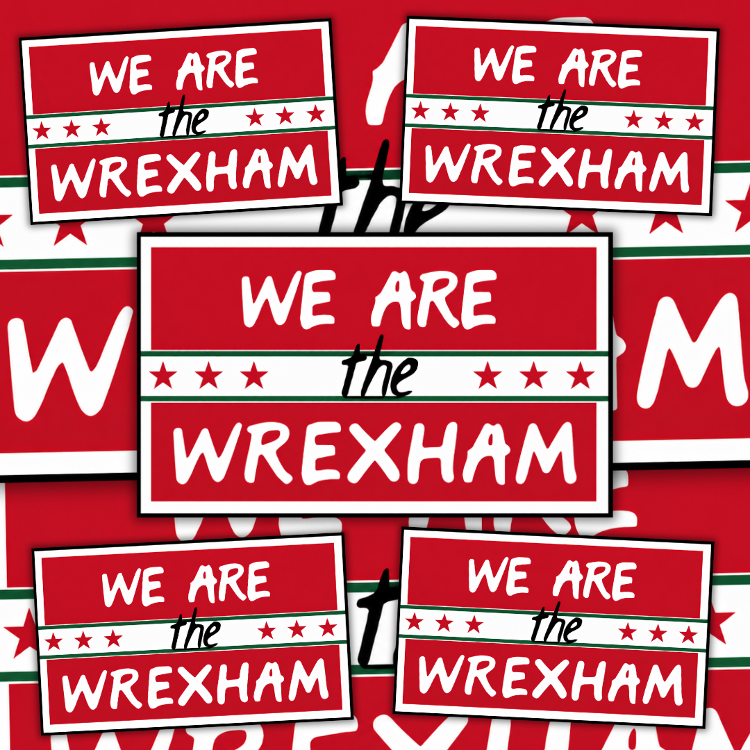 Wrexham Only Fools Inspired FAN Football ULTRA Stickers X25