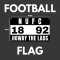 Newcastle Football Flag - 150CM/90CM - Home & Away Game Ready