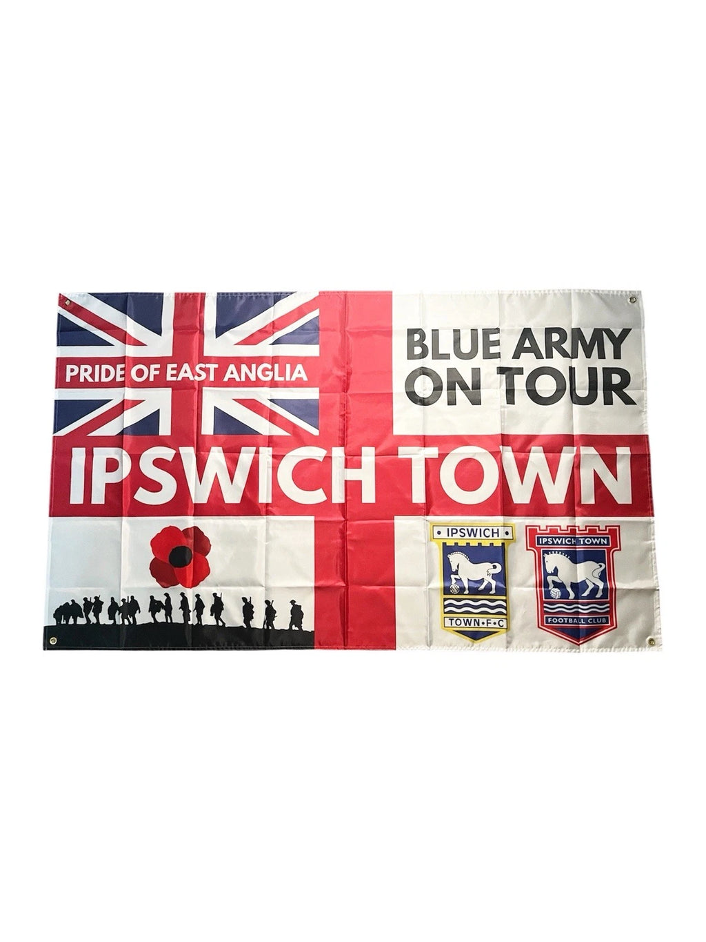 Ipswich Football Flag - 150CM/90CM - Home & Away Game Ready
